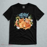 Wild About You Cute Tiger Couple T-Shirt thumb 5