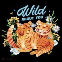 Wild About You Cute Tiger Couple Coffee Mug thumb 5