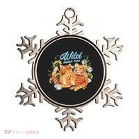 Wild About You Cute Tiger Couple Ornament thumb 0