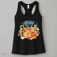 Wild About You Cute Tiger Couple Women's Tank Top thumb 3