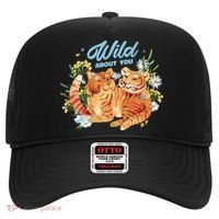 Wild About You Cute Tiger Couple Hat thumb 0