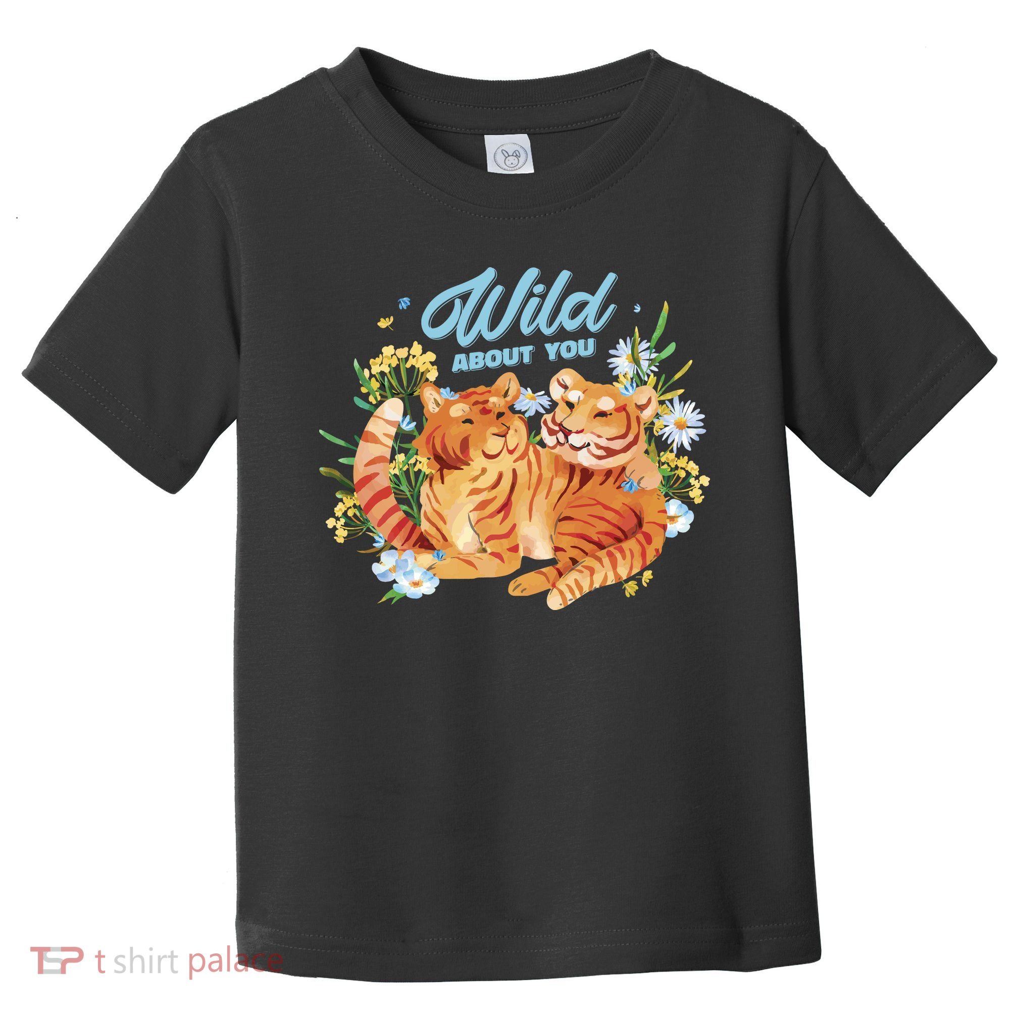 Wild About You Cute Tiger Couple Toddler T-Shirt