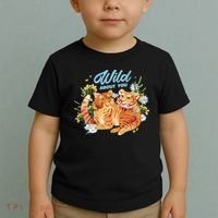 Wild About You Cute Tiger Couple Toddler T-Shirt thumb 2