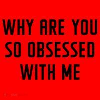 Why Are You So Obsessed With Me Funny Sayings Great Gift Santa Hat thumb 1