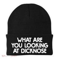 What Are You Looking At Dicknose Beanie thumb 0