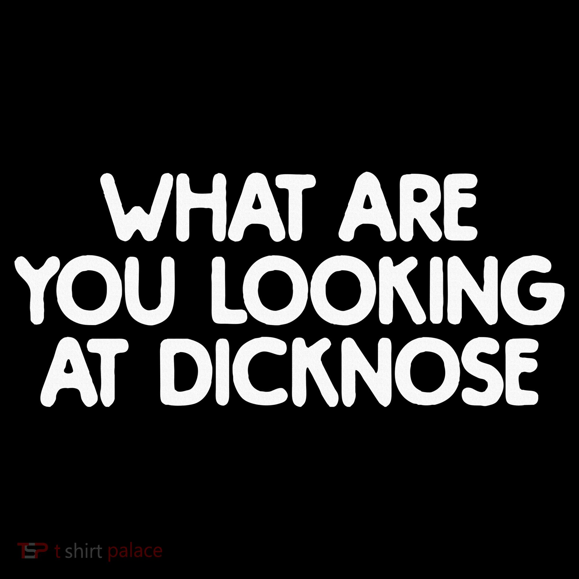 What Are You Looking At Dicknose Coaster