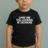 What Are You Looking At Dicknose Toddler T-Shirt thumb 2