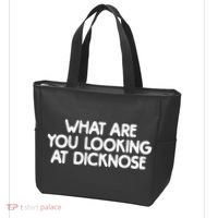 What Are You Looking At Dicknose Tote Bag thumb 3