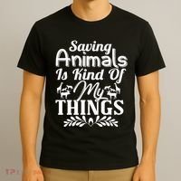 Wildlife Animals Zoo Keeper Graphic T-Shirt thumb 3