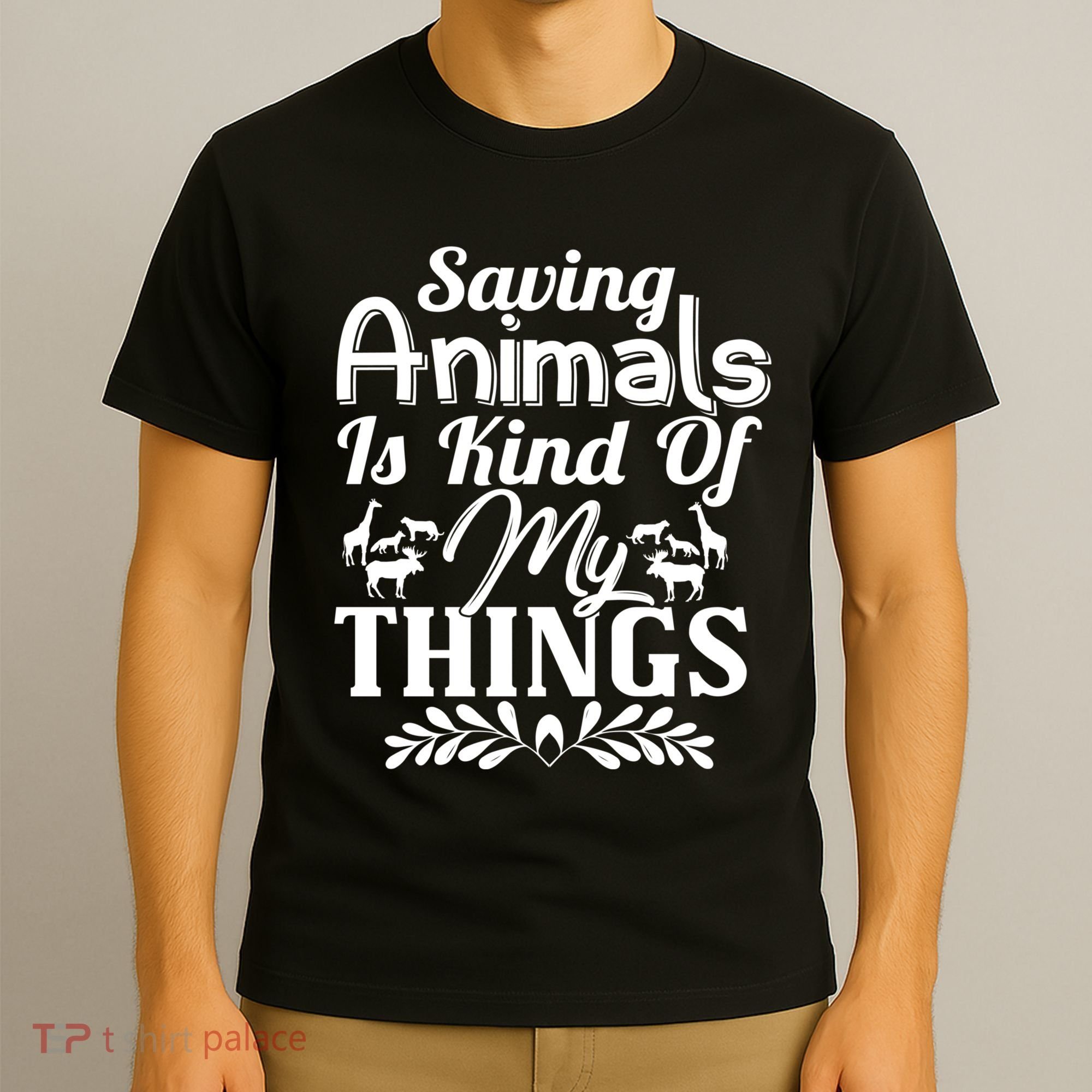 Wildlife Animals Zoo Keeper Graphic T-Shirt