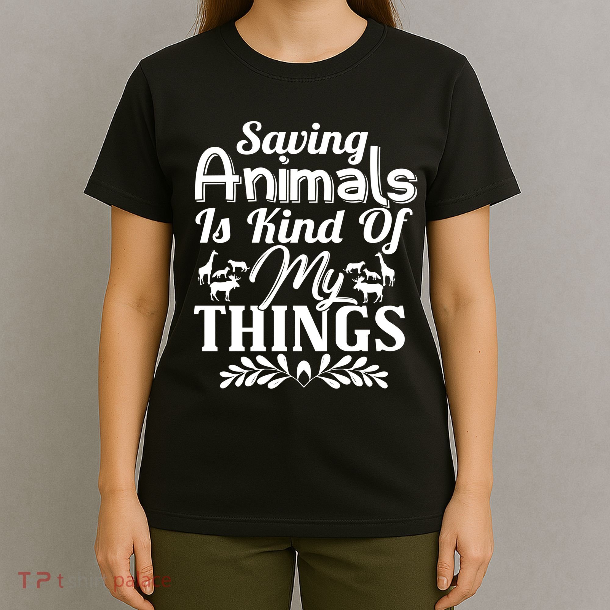 Wildlife Animals Zoo Keeper Graphic T-Shirt