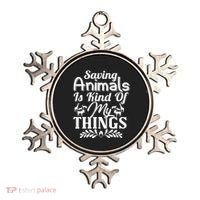 Wildlife Animals Zoo Keeper Graphic Ornament thumb 0
