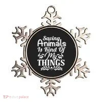 Wildlife Animals Zoo Keeper Graphic Ornament thumb 0