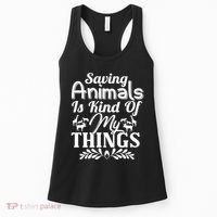 Wildlife Animals Zoo Keeper Graphic Women's Tank Top thumb 0