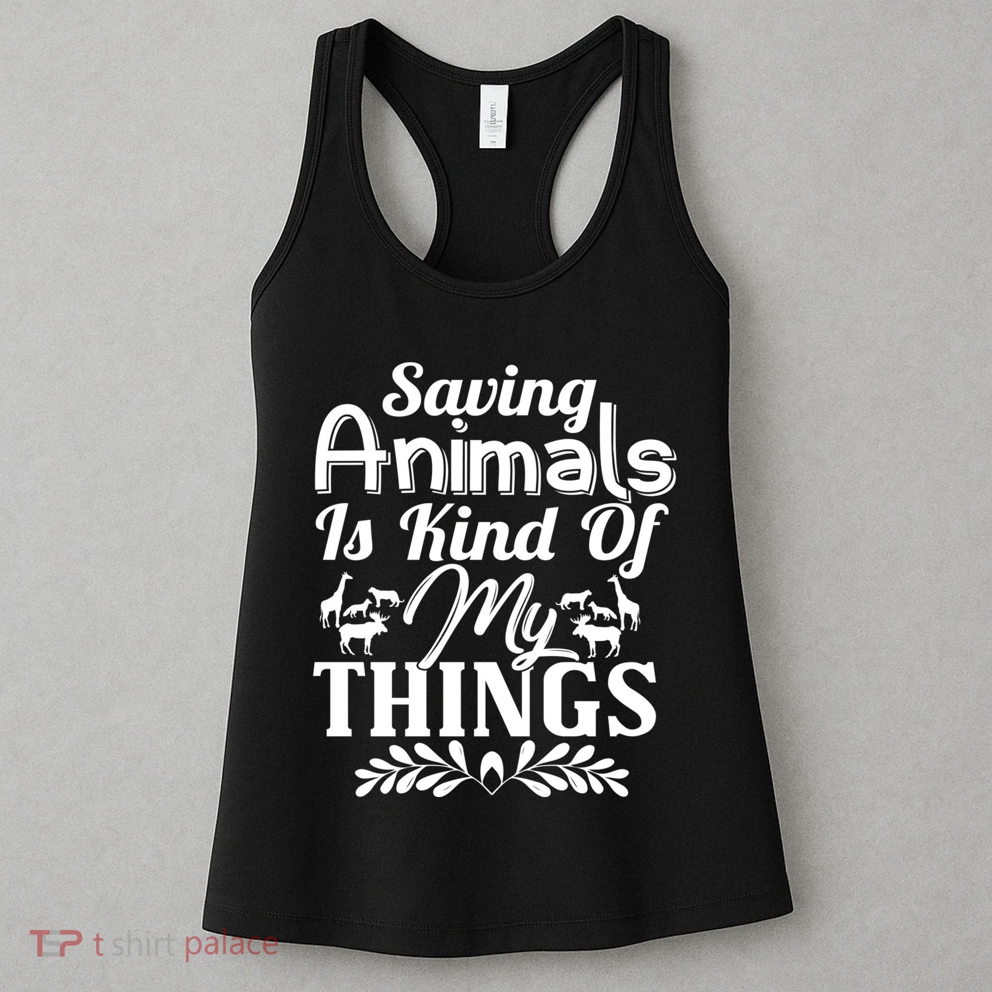 Wildlife Animals Zoo Keeper Graphic Women's Tank Top