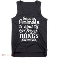 Wildlife Animals Zoo Keeper Graphic Tank Top thumb 0