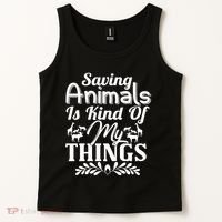Wildlife Animals Zoo Keeper Graphic Tank Top thumb 2