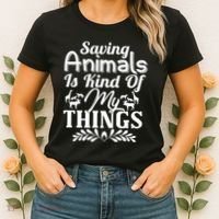 Wildlife Animals Zoo Keeper Graphic Women's T-Shirt thumb 2