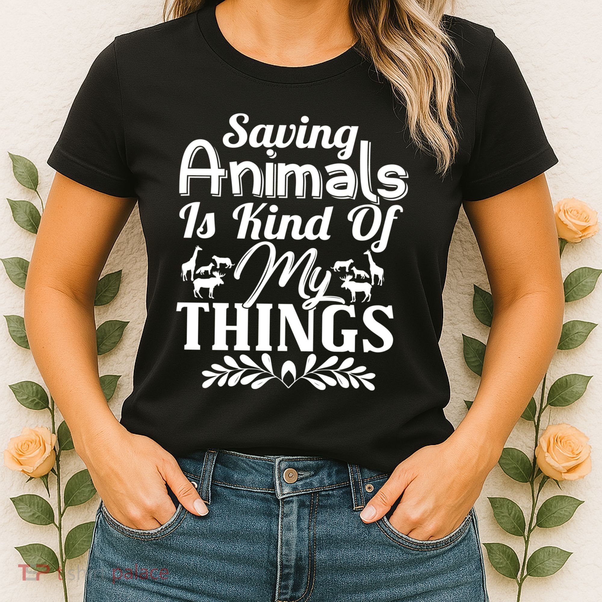 Wildlife Animals Zoo Keeper Graphic Women's T-Shirt