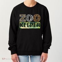 Wildlife Animals Zoo Keeper Graphic Women's Sweatshirt thumb 0