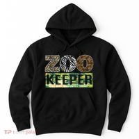 Wildlife Animals Zoo Keeper Graphic Hoodie thumb 0