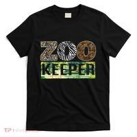 Wildlife Animals Zoo Keeper Graphic T-Shirt thumb 0