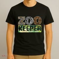 Wildlife Animals Zoo Keeper Graphic T-Shirt thumb 3
