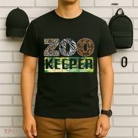 Wildlife Animals Zoo Keeper Graphic T-Shirt thumb 6
