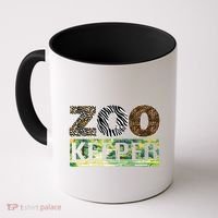 Wildlife Animals Zoo Keeper Graphic Coffee Mug thumb 0