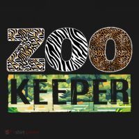 Wildlife Animals Zoo Keeper Graphic Coaster thumb 2
