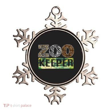 Wildlife Animals Zoo Keeper Graphic Ornament
