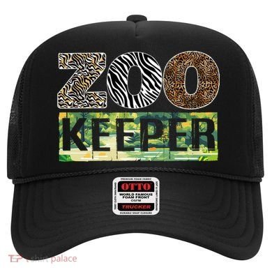 Wildlife Animals Zoo Keeper Graphic Hat