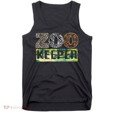 Wildlife Animals Zoo Keeper Graphic Tank Top