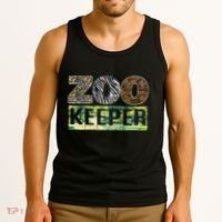 Wildlife Animals Zoo Keeper Graphic Tank Top thumb 3
