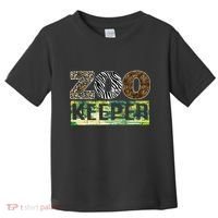 Wildlife Animals Zoo Keeper Graphic Toddler T-Shirt thumb 0