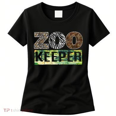 Wildlife Animals Zoo Keeper Graphic Women's T-Shirt