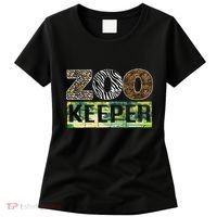 Wildlife Animals Zoo Keeper Graphic Women's T-Shirt thumb 0