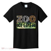 Wildlife Animals Zoo Keeper Graphic Kids T-Shirt thumb 0