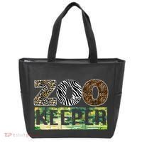 Wildlife Animals Zoo Keeper Graphic Tote Bag thumb 0
