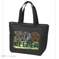 Wildlife Animals Zoo Keeper Graphic Tote Bag thumb 3