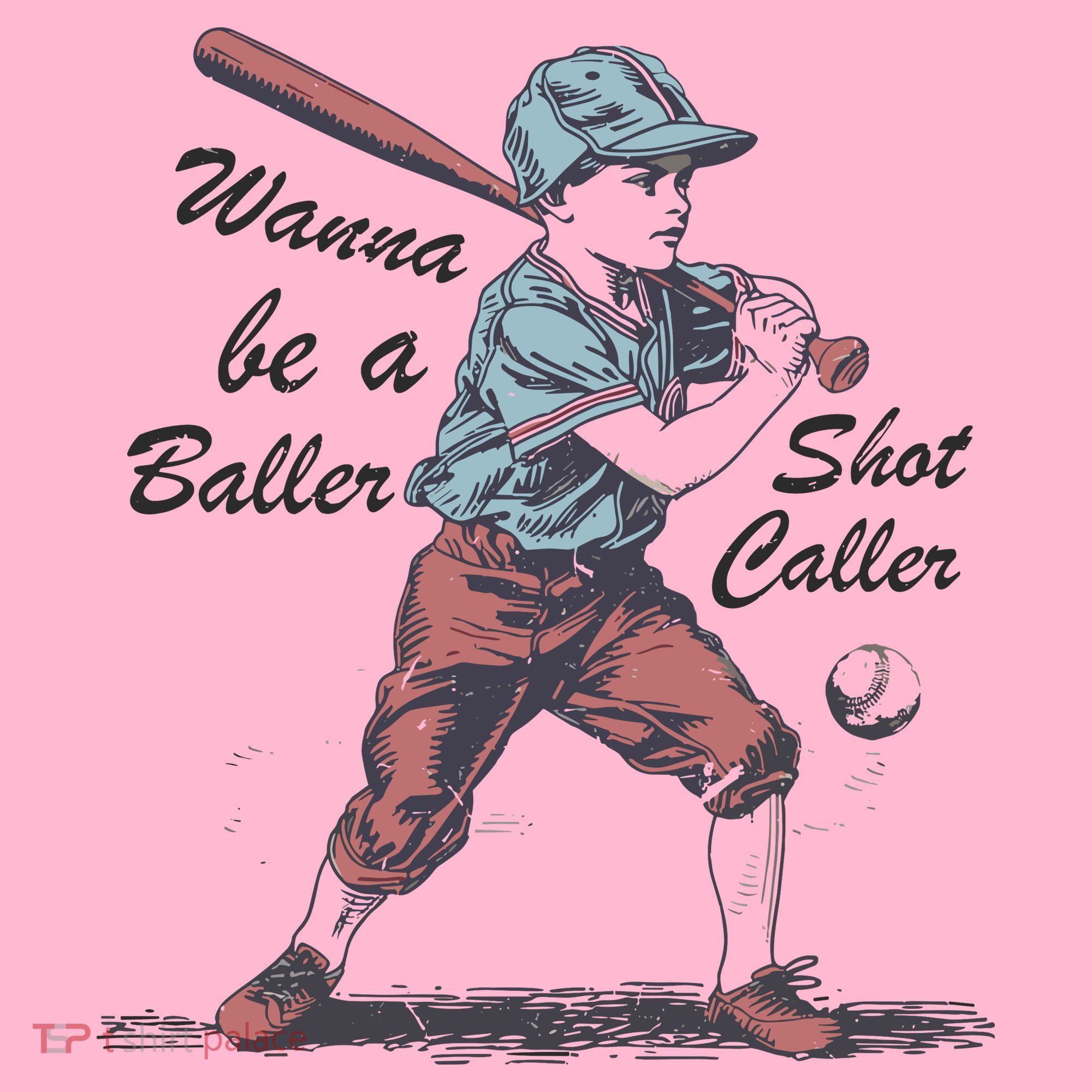 Wanna Be A Baller Shot Caller Coaster