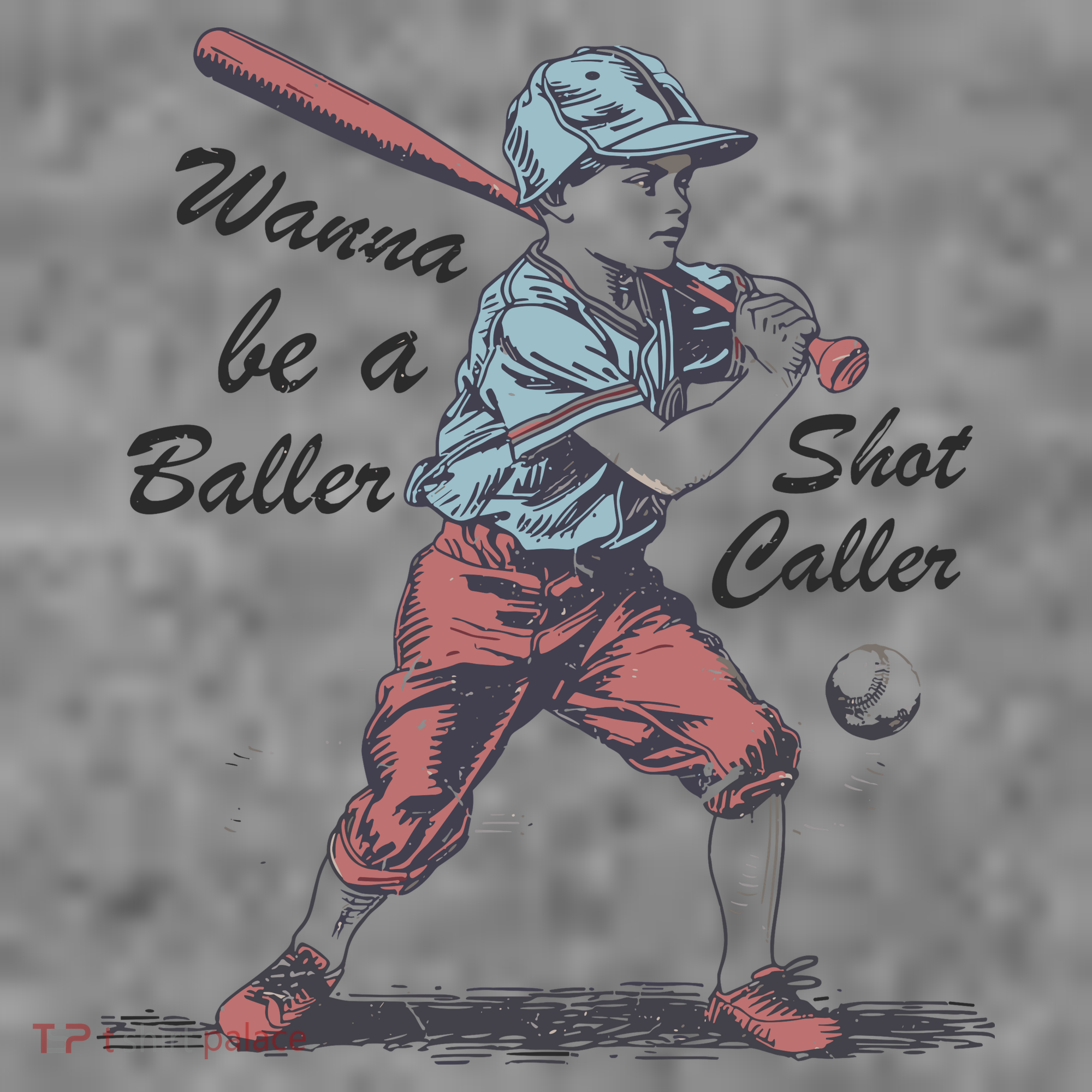 Wanna Be A Baller Shot Caller Toddler Hoodie
