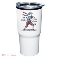 Wanna Be A Baller Shot Caller Tumbler thumb 0