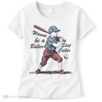 Wanna Be A Baller Shot Caller Women's T-Shirt thumb 0