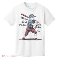 Wanna Be A Baller Shot Caller Kids T-Shirt thumb 0