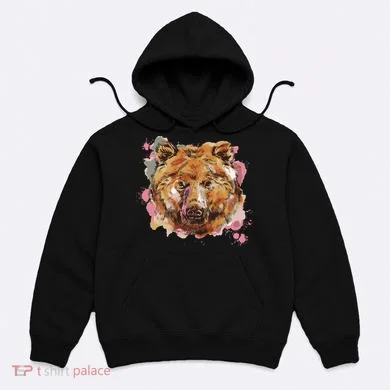 Wild Bear Art Hoodie