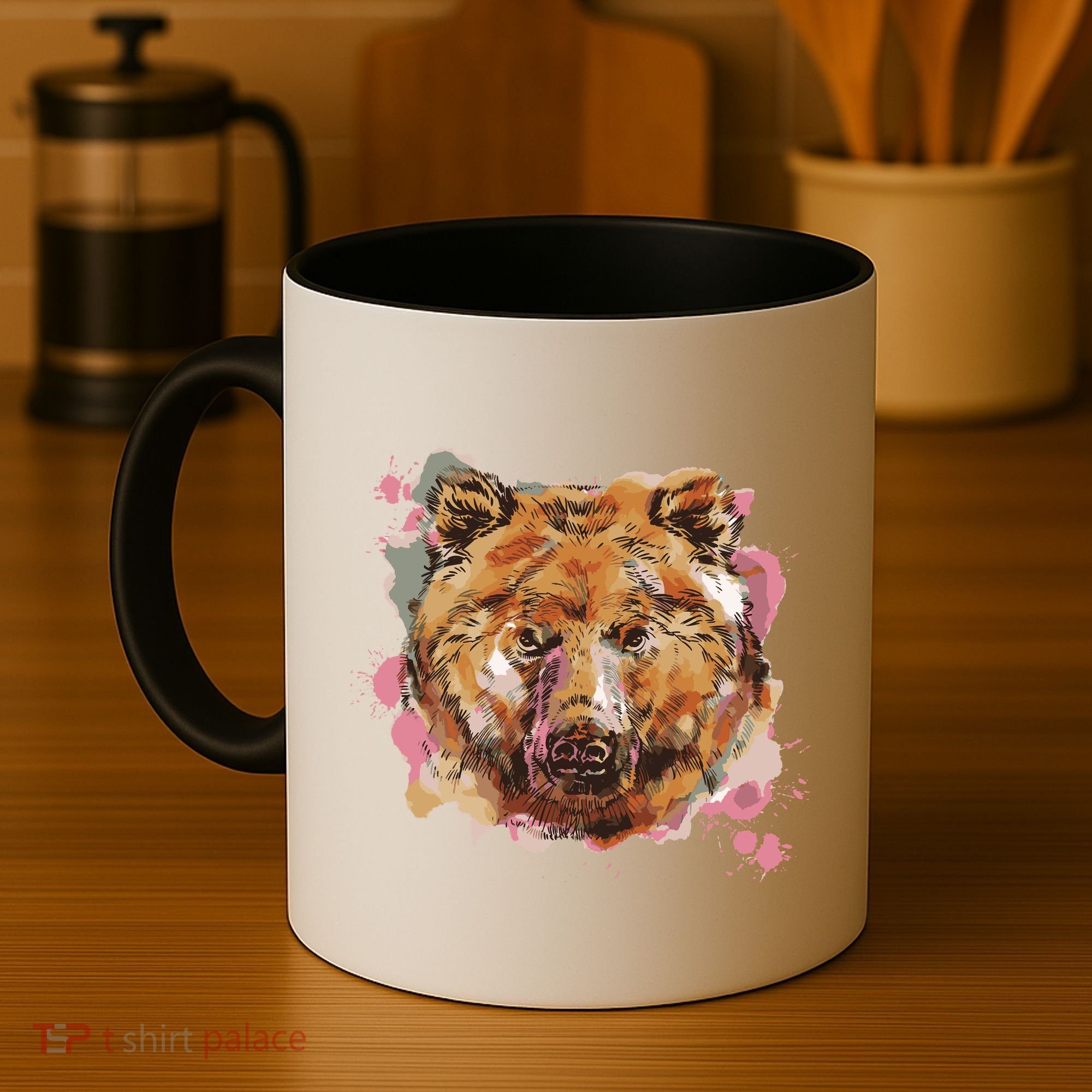 Wild Bear Art Coffee Mug
