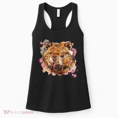 Wild Bear Art Women's Tank Top