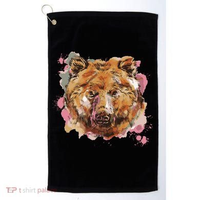 Wild Bear Art Golf Towel