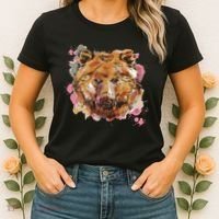 Wild Bear Art Women's T-Shirt thumb 2